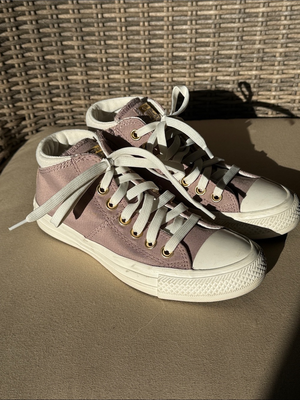 Women's chuck Taylor All Star Madison Pink High-Top Canvas Sneakers